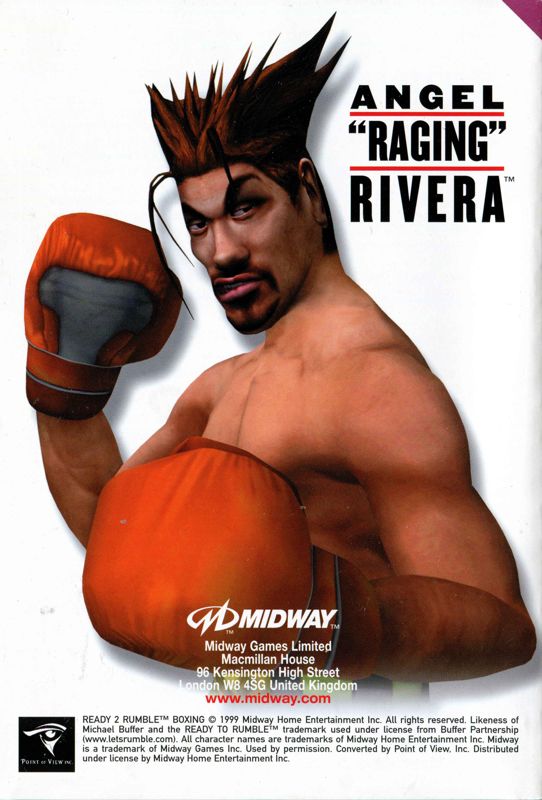Manual for Ready 2 Rumble Boxing (Nintendo 64): Back