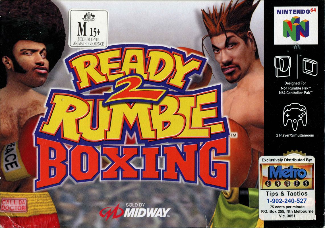 Front Cover for Ready 2 Rumble Boxing (Nintendo 64)