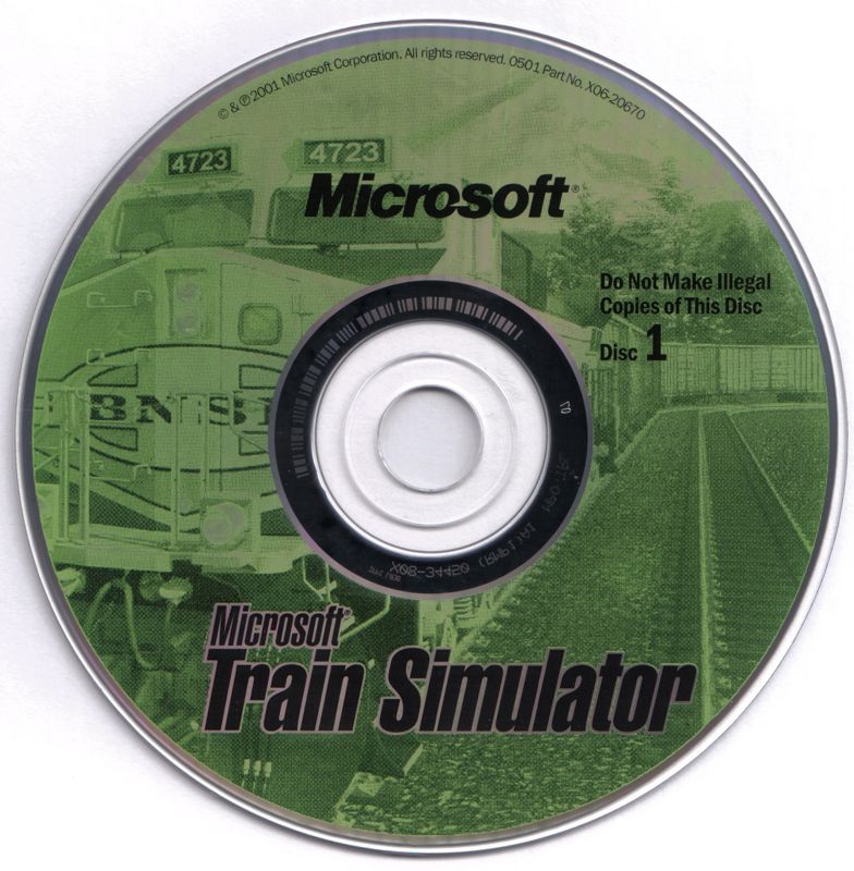 Media for Microsoft Train Simulator (Windows): Disc 1