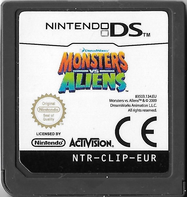 Media for Monsters vs Aliens (Nintendo DS)