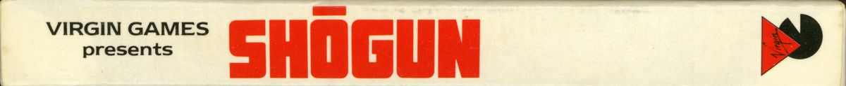 Spine/Sides for James Clavell's Shogun (Commodore 64)