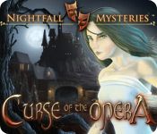 Front Cover for Nightfall Mysteries: Curse of the Opera (Macintosh and Windows) (Big Fish Games release)