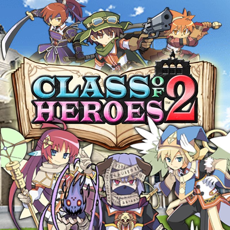 Front Cover for Class of Heroes 2 (PS Vita and PSP) (download release)