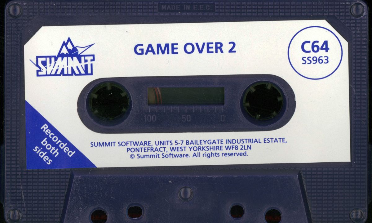 Media for Game Over II (Commodore 64)