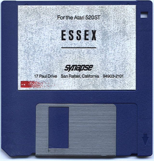 Media for Essex (Atari ST): 3.5 Game Disk