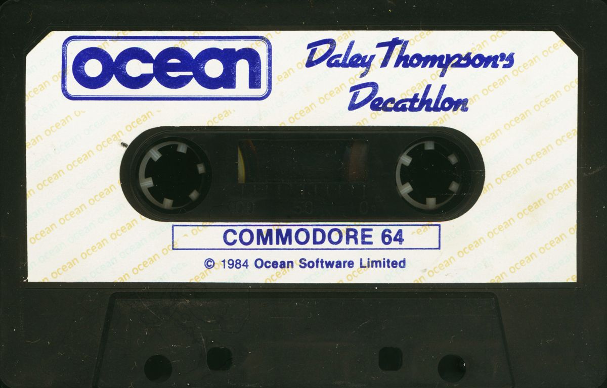 Media for Daley Thompson's Decathlon (Commodore 64)