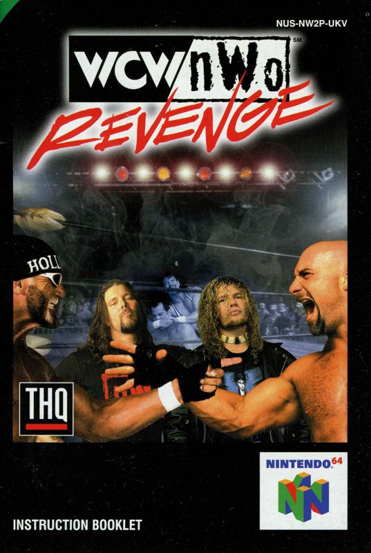 Manual for WCW/NWO Revenge (Nintendo 64): Front
