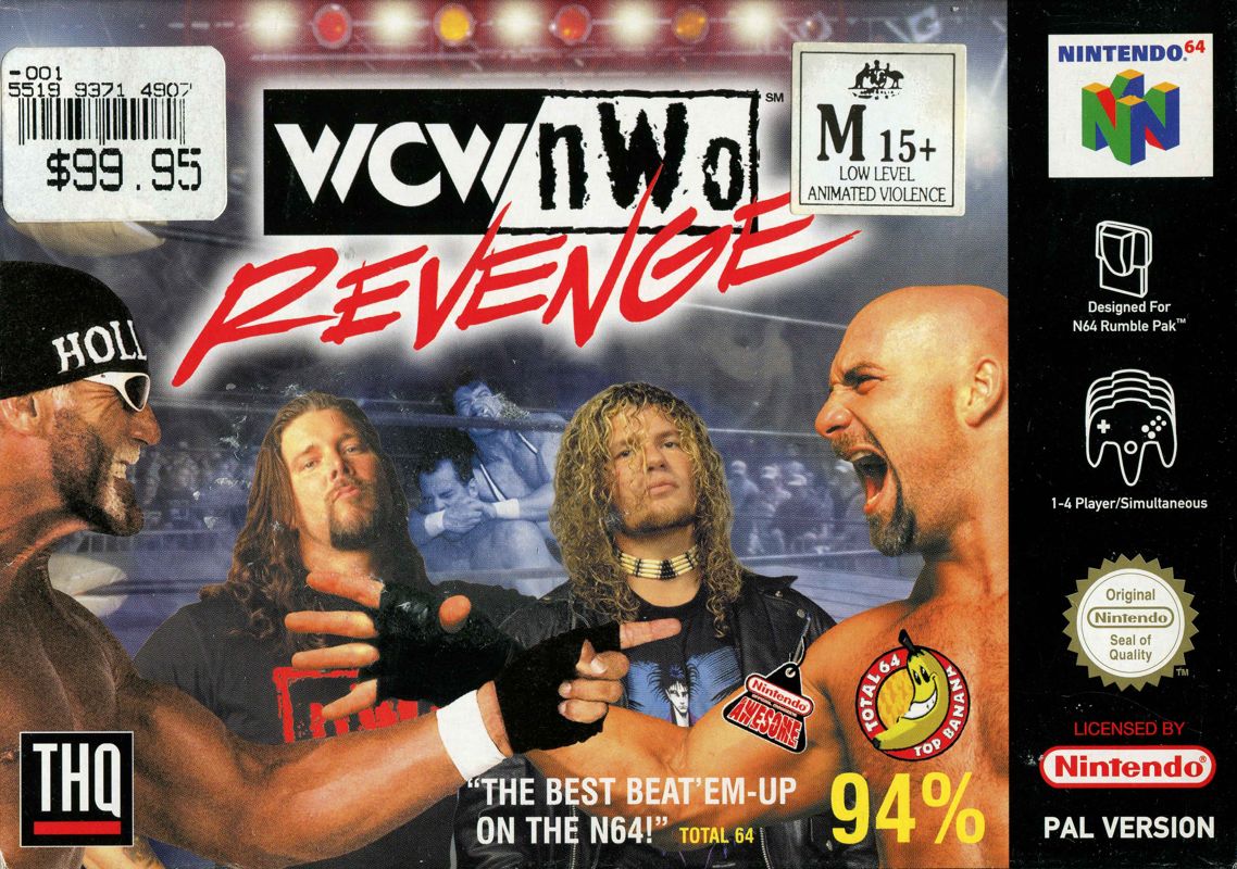 Front Cover for WCW/NWO Revenge (Nintendo 64)