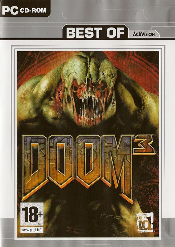 Front Cover for Doom³ (Windows) (Best of Activision release)