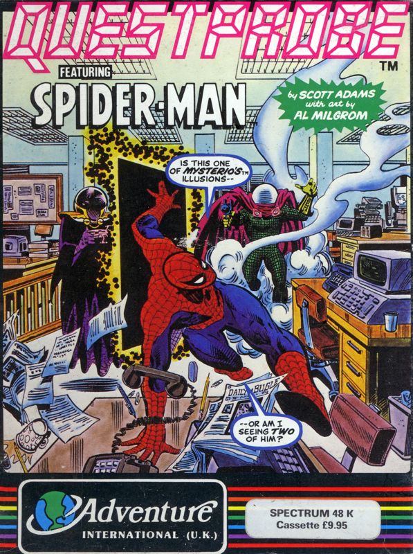 Front Cover for Spider-Man (ZX Spectrum)