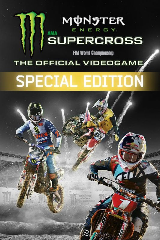 Front Cover for Monster Energy Supercross: The Official Videogame (Special Edition) (Xbox One) (download release)