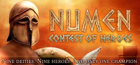 Front Cover for Numen: Contest of Heroes (Windows) (Steam release)
