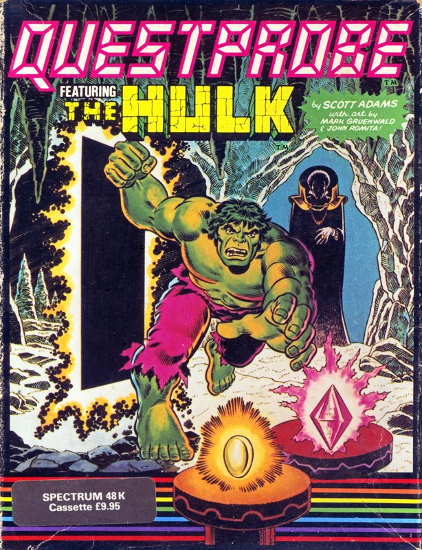 Front Cover for The Hulk (ZX Spectrum)