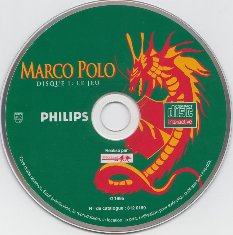 Media for Marco Polo (CD-i) (Double Disc Case): Disc 1: Game