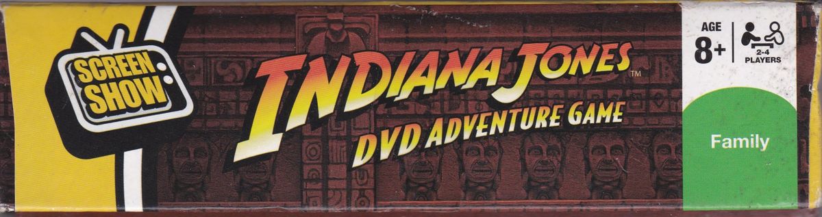 Spine/Sides for Indiana Jones: DVD Adventure Game (DVD Player): Top