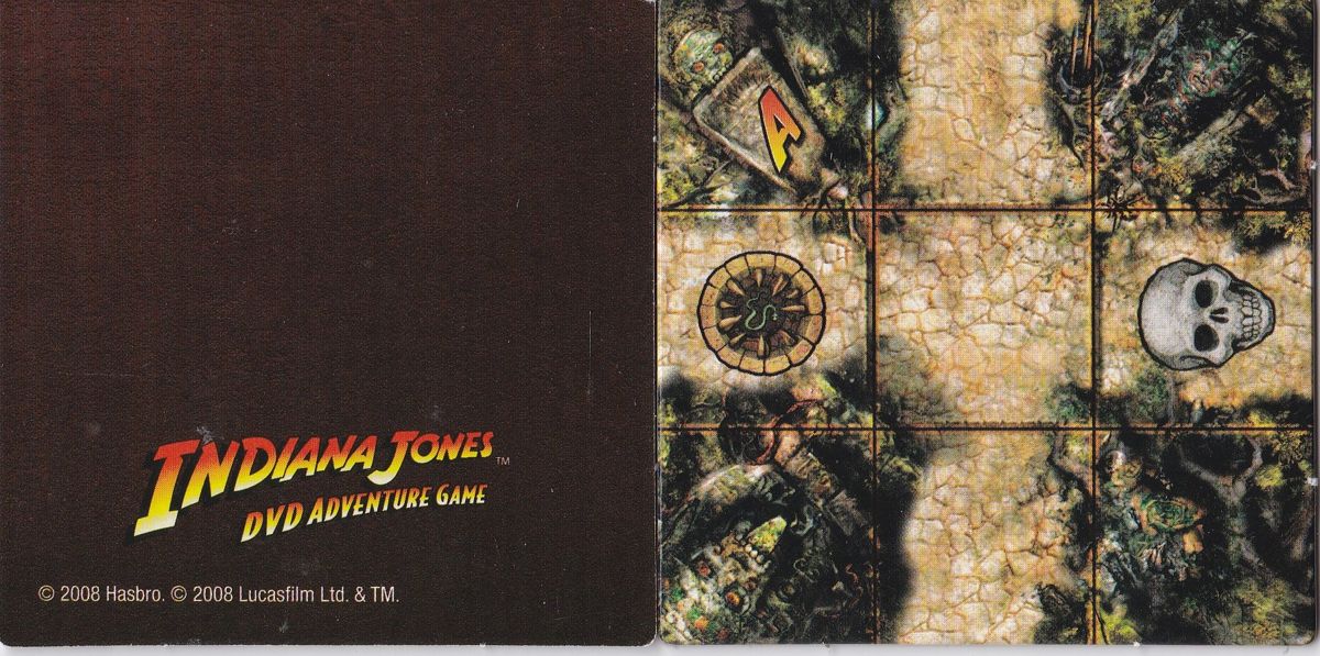 Other for Indiana Jones: DVD Adventure Game (DVD Player): Temple Tiles: Front and Back