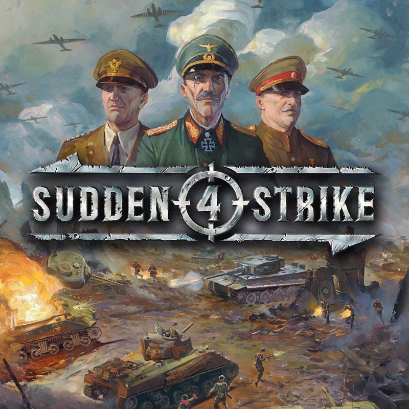 Front Cover for Sudden Strike 4 (PlayStation 4) (download release)