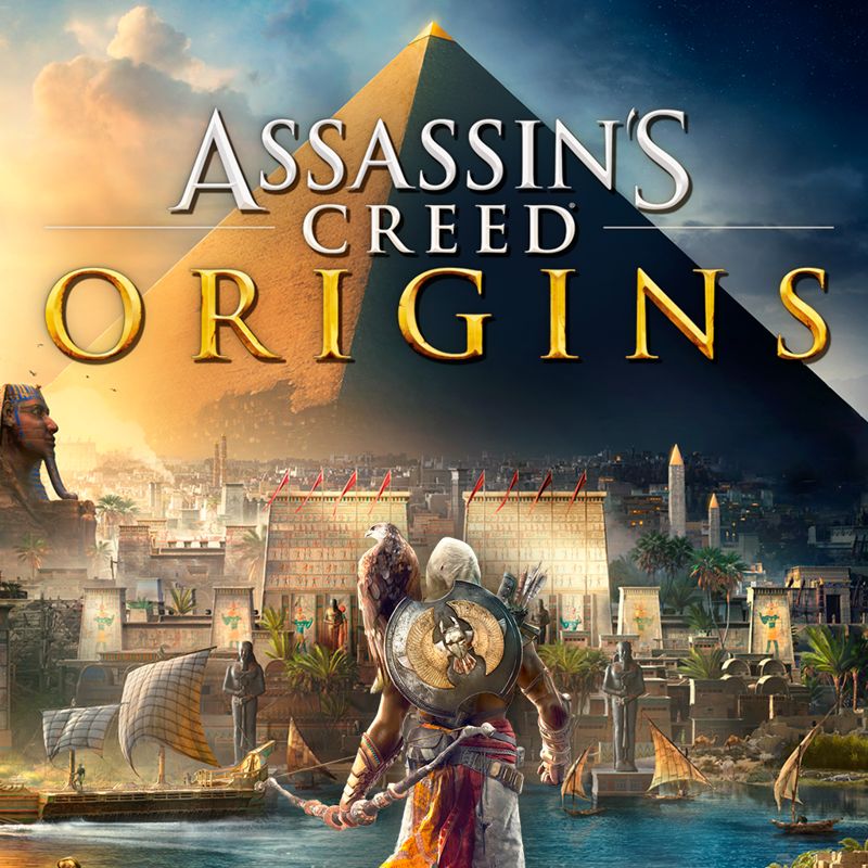 Front Cover for Assassin's Creed: Origins (PlayStation 4) (download release)