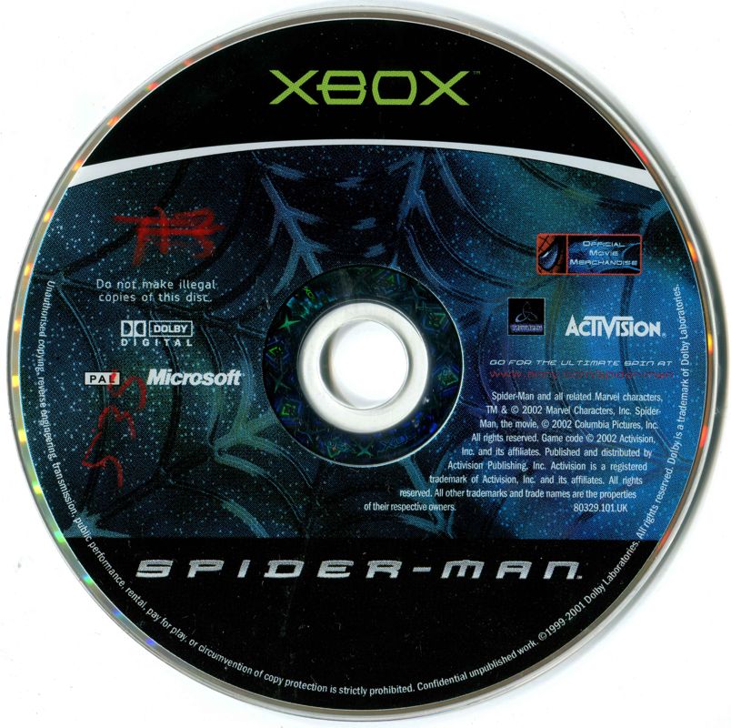 Media for Spider-Man (Xbox) (Xbox Classics release)