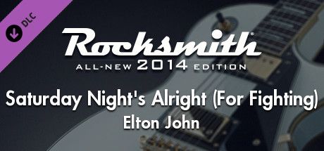 Front Cover for Rocksmith: All-new 2014 Edition - Elton John: Saturday Night's Alright (For Fighting) (Macintosh and Windows) (Steam release)