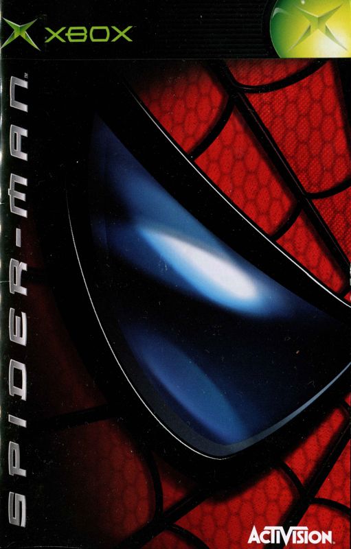 Manual for Spider-Man (Xbox) (Xbox Classics release): Front
