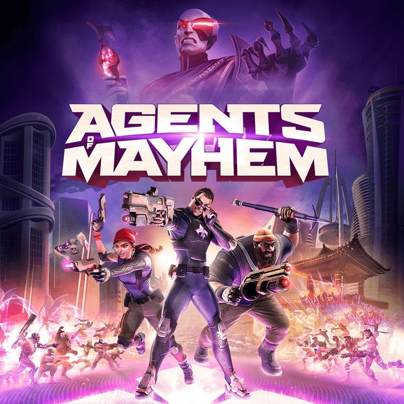 Front Cover for Agents of Mayhem (PlayStation 4) (download release)