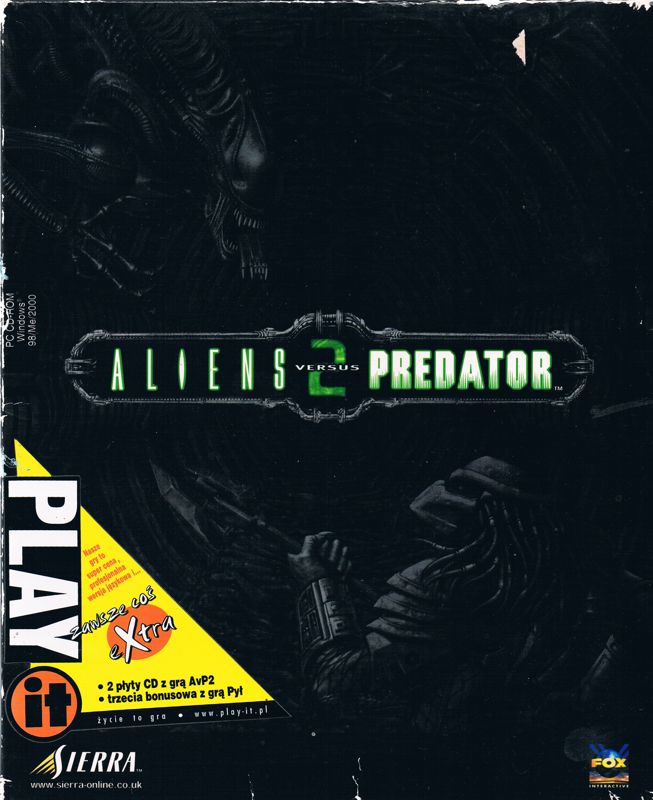 Front Cover for Aliens Versus Predator 2 (Windows)
