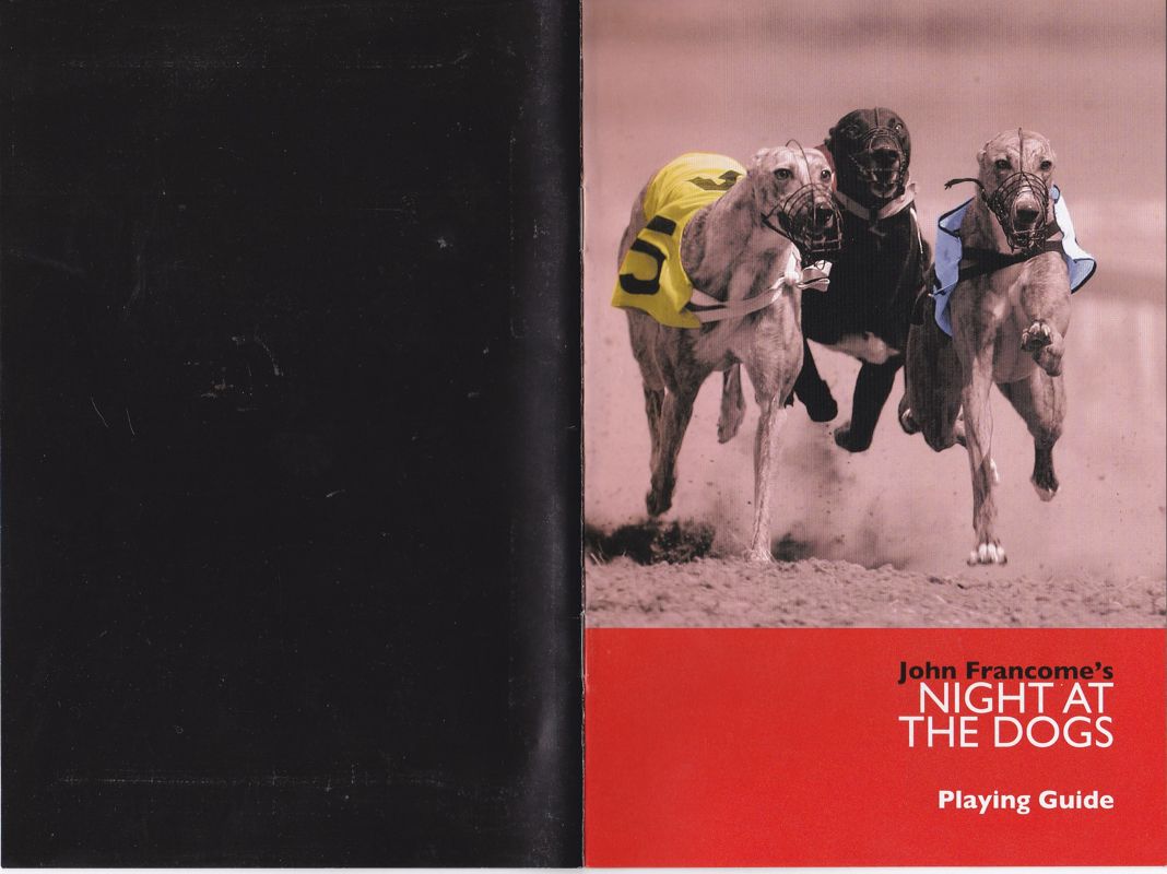 Manual for John Francome's Night at the Dogs (DVD Player): Front and Back