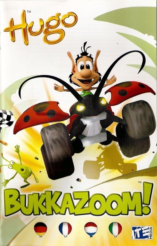 Manual for Hugo: Bukkazoom! (PlayStation 2): Front