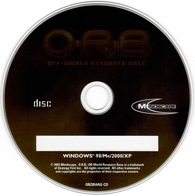 Media for O.R.B.: Off-World Resource Base (Windows) (Mindscape release)