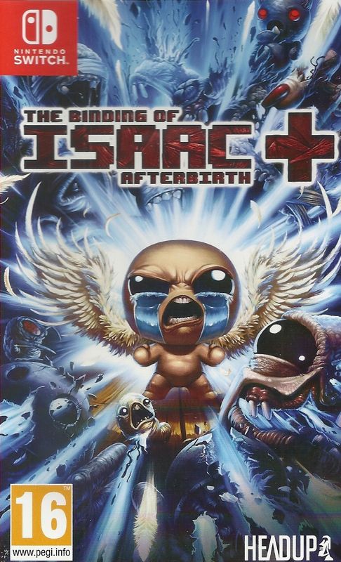 Front Cover for The Binding of Isaac: Afterbirth+ (Nintendo Switch)