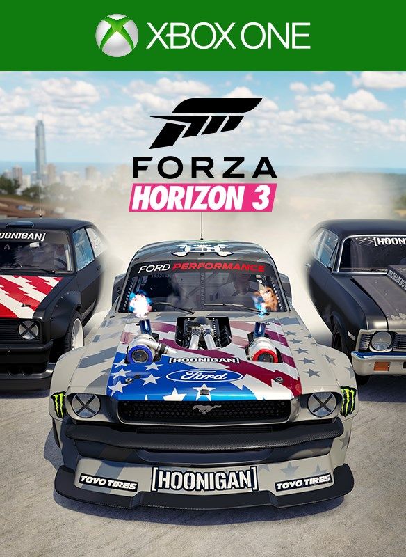 Front Cover for Forza Horizon 3: Hoonigan Car Pack (Xbox One) (download release): 1st version