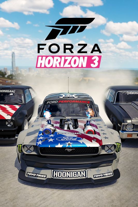 Front Cover for Forza Horizon 3: Hoonigan Car Pack (Xbox One) (download release): 2nd version