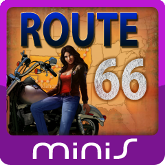 Front Cover for Route 66 (PSP and PlayStation 3) (PSN release)