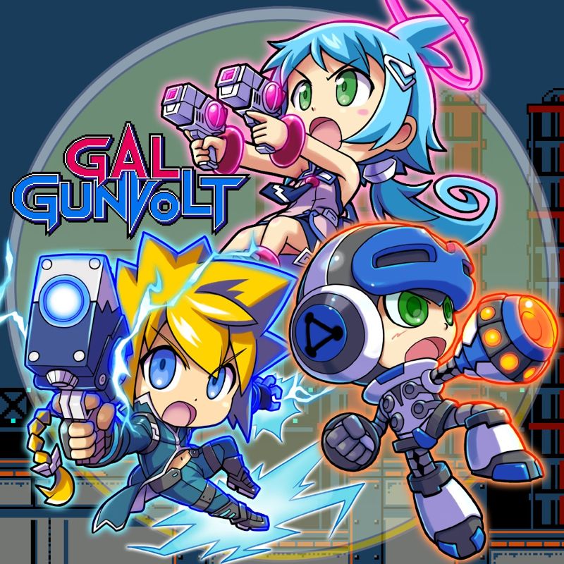 Front Cover for Gal Gunvolt (PS Vita and PlayStation 4) (download release)