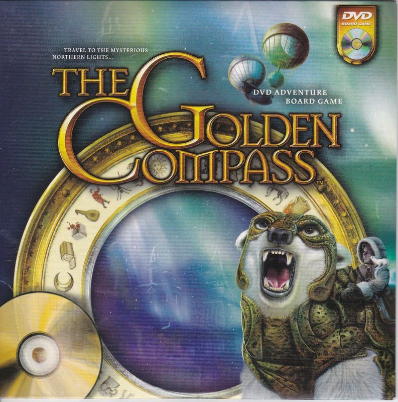 Other for The Golden Compass: DVD Adventure Board Game (DVD Player) (This edition of the game comes in an embossed tin box): DVD Slipcase: Front