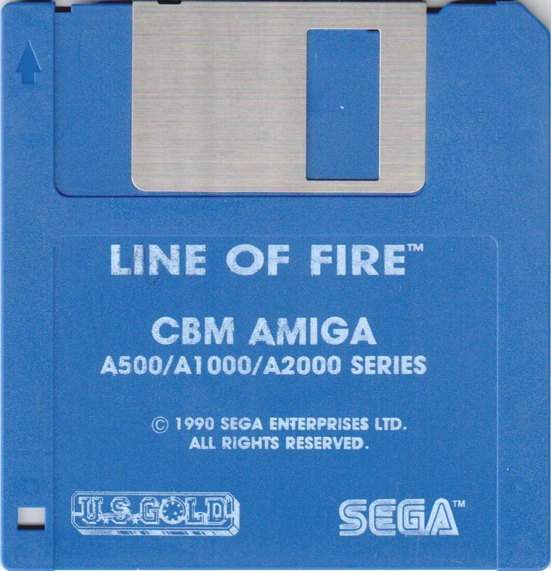Media for Line of Fire (Amiga)