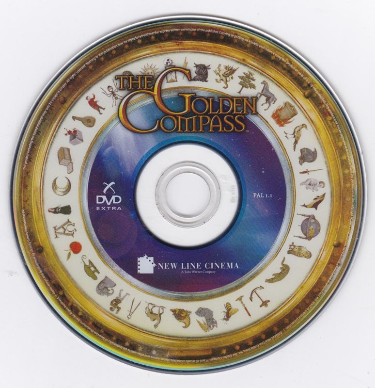 Media for The Golden Compass: DVD Adventure Board Game (DVD Player) (This edition of the game comes in an embossed tin box)