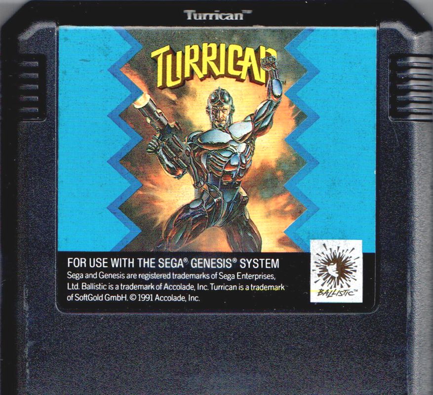 Media for Turrican (Genesis)