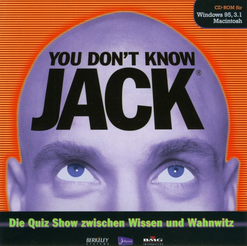 Other for You Don't Know Jack: Volume 2 (Macintosh and Windows and Windows 3.x): Jewel Case - Front
