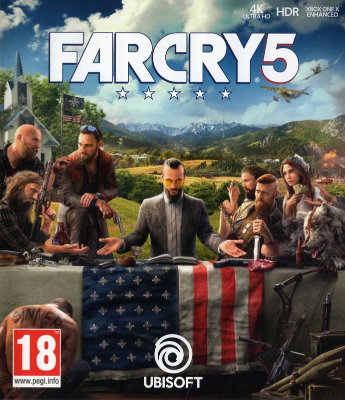 Other for Far Cry 5 (Deluxe Edition) (Xbox One): Keep case - front
