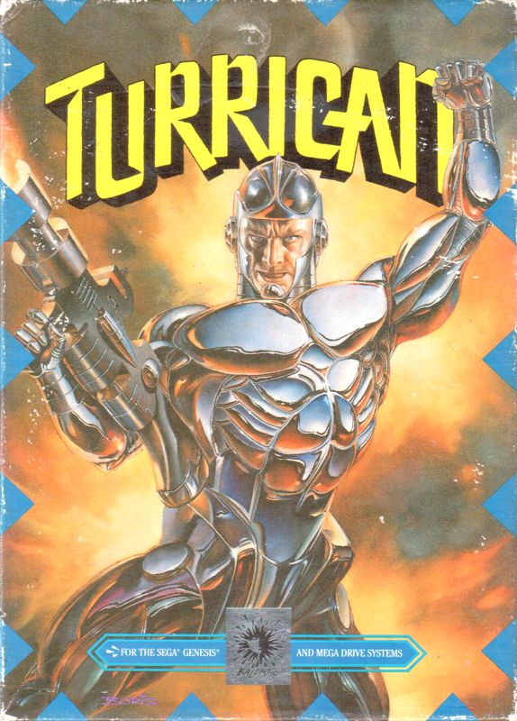 Front Cover for Turrican (Genesis)
