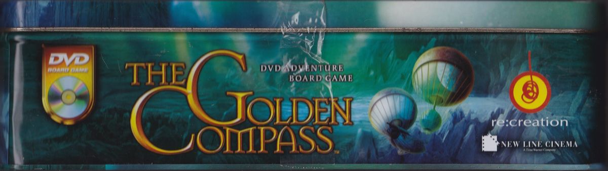 Spine/Sides for The Golden Compass: DVD Adventure Board Game (DVD Player) (This edition of the game comes in an embossed tin box): Right