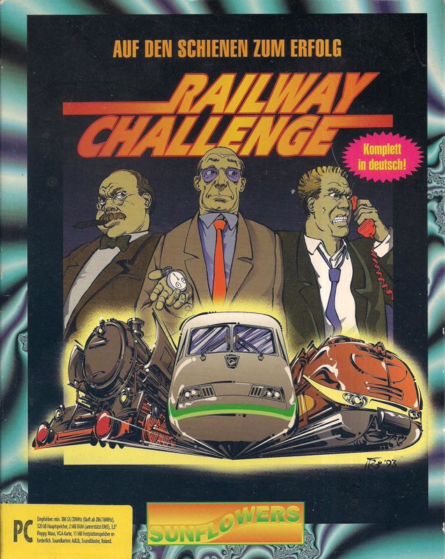 Front Cover for Railway Challenge (DOS)