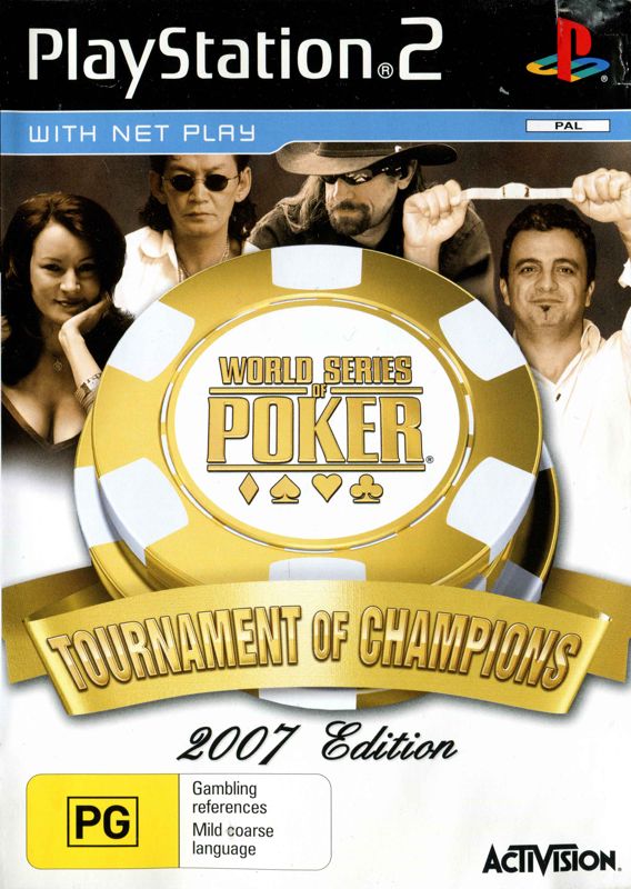 Front Cover for World Series of Poker: Tournament of Champions (PlayStation 2)