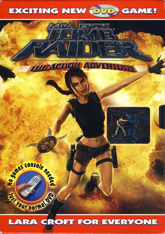 Other for Lara Croft: Tomb Raider - The Action Adventure (DVD Player): Slipcase - Front
