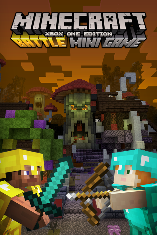 Front Cover for Minecraft: Xbox One Edition - Halloween Battle Map (Xbox One) (download release)