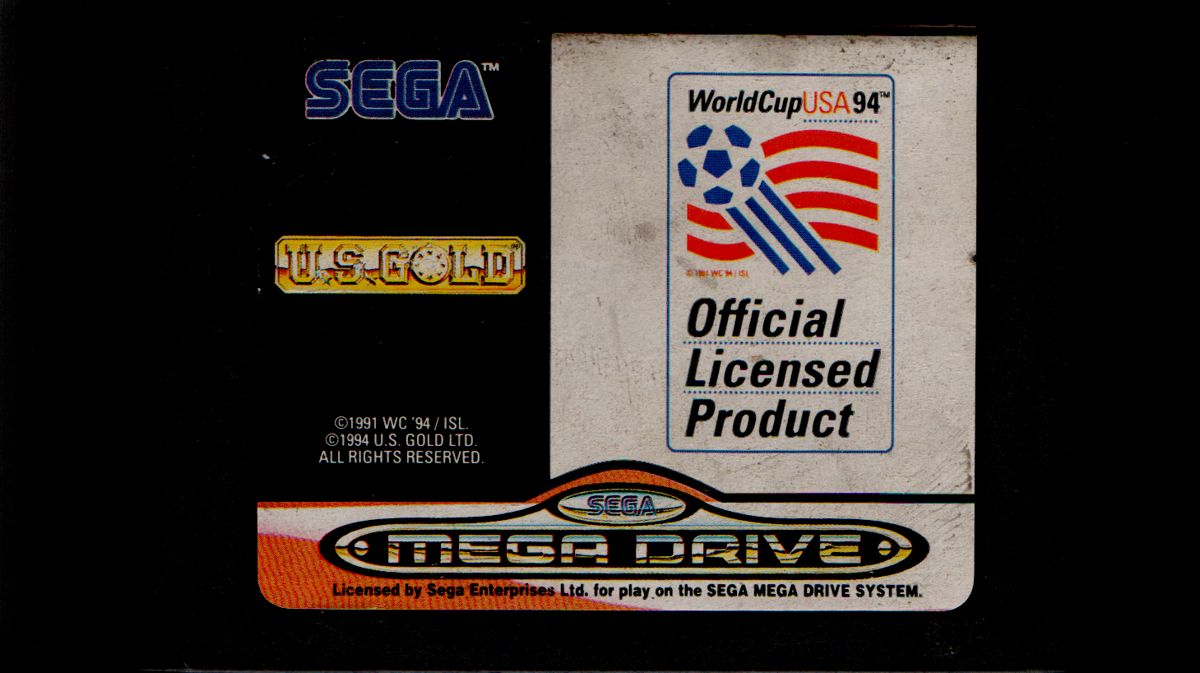 Media for World Cup USA 94 (Genesis)