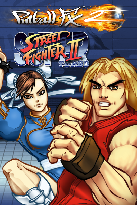 Front Cover for Pinball FX2: Super Street Fighter II Turbo (Xbox One) (download release)