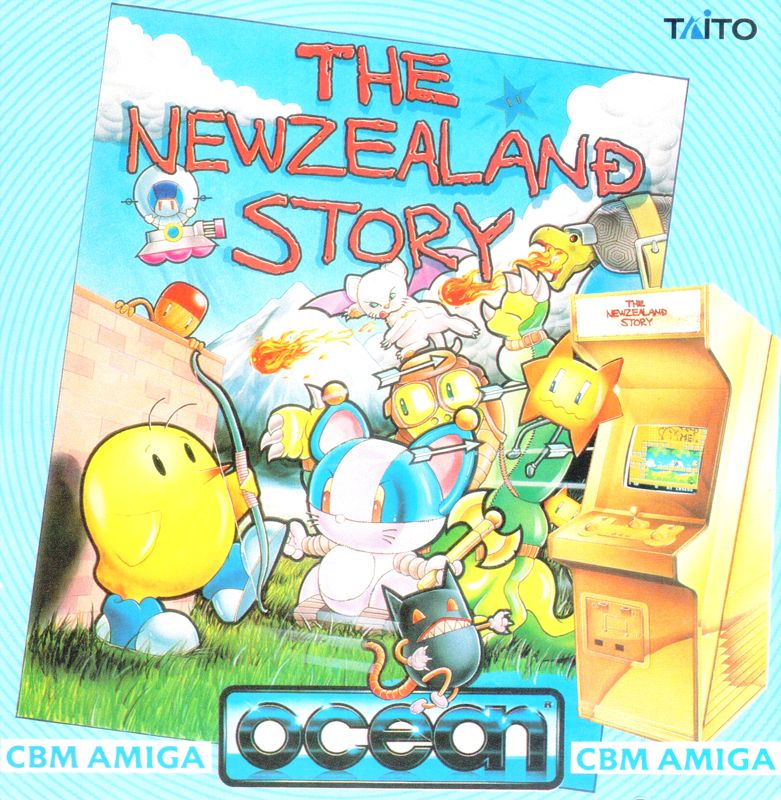 Front Cover for The New Zealand Story (Amiga) (Free with the Amiga 500 Pack)